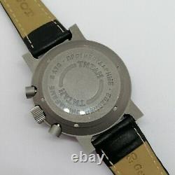 NOS Rare Russian Watch Poljot 3133 TITANIUM ROCKET SS-20 Chronograph Sturmanskie