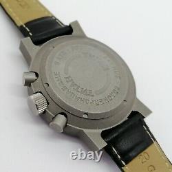 NOS Rare Russian Watch Poljot 3133 TITANIUM ROCKET SS-20 Chronograph Sturmanskie