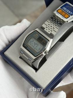 NOS Rare Vintage Orient Quartz 720108 Men's Digital Sports Watch JDM 1970s