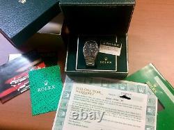 NOS Rolex Explorer I Ref 5500 Stainless Steel Rolex Full Set Box and Paper -5513