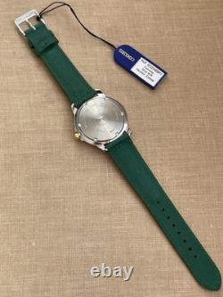 NOS SEIKO 7N42-8189 Quartz Date Watch Original Green Band