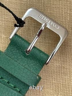 NOS SEIKO 7N42-8189 Quartz Date Watch Original Green Band