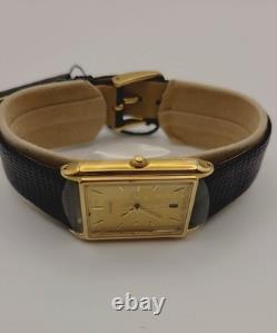 NOS Seiko SKK102 Ultra Thin Dress Watch Gold Dial 7N32-5A09 FREE EMS SHIPPING