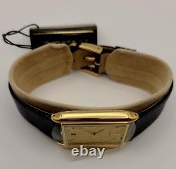 NOS Seiko SKK102 Ultra Thin Dress Watch Gold Dial 7N32-5A09 FREE EMS SHIPPING