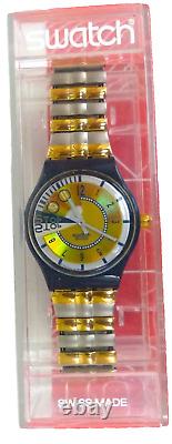 NOS Stop-Swatch Double Run SSN104/5- 1994 never worn, papers & box, NICE