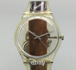 NOS Swatch Cigar Watch Men 34mm Special Packaging 1995 Fan New Battery