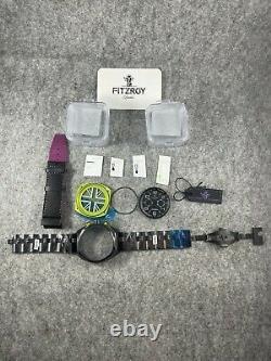 NOS! Swiss made Automatic Fitz Roy Choronograph No movement incl