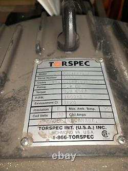 NOS Torspec 132tcd4 / 3hp with Motor New Old Stock 132tcd4/3hp