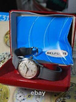 NOS Vintage 1960s BELFORTE by Croton 17J Manual Wind Men's Watch withBox