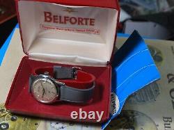 NOS Vintage 1960s BELFORTE by Croton 17J Manual Wind Men's Watch withBox