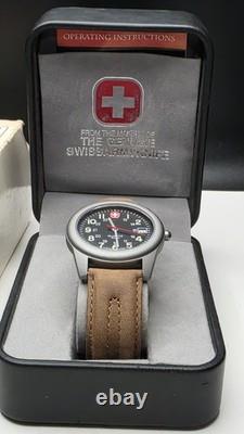 NOS! Vintage Swiss Army Watch Marlboro Unlimited Trail Watch With Box & Paper