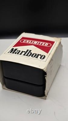 NOS! Vintage Swiss Army Watch Marlboro Unlimited Trail Watch With Box & Paper