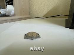 NOS Vintage gents LUNESA mechanical watch swiss made 1940s Military style