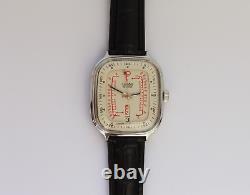 NOS. Watch Slava oversize Medical Doctor dial. 26 jewels. Cal. 2428 Vintage