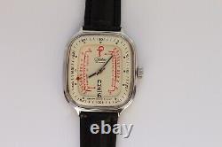 NOS. Watch Slava oversize Medical Doctor dial. 26 jewels. Cal. 2428 Vintage