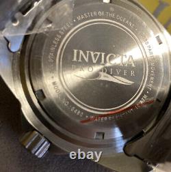 NWT NEW! (Old stock)INVICTA Pro Diver Black Dial Men's Watch 0480(MSRP $395.00)