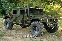New Am General M-998 H1 Humvee 4 Four Man Soft Canvas Top With Curtain Nos Camo