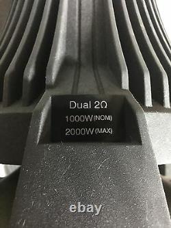 New Diamond audio Hex Pro 15 competition subwoofer, Rare, NOS, Dual 2 Ohm, SQ