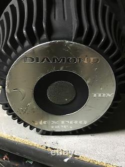 New Diamond audio Hex Pro 15 competition subwoofer, Rare, NOS, Dual 2 Ohm, SQ