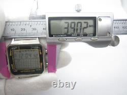 New NOS Vtg Men Lottowatch Quartz 30 WR Digital 39mm Causal Watch (E106) Manual