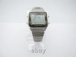 New NOS Vtg Men Lottowatch Quartz 30 WR Digital 39mm Causal Watch (E107) Manual