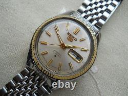 New Old Stock, 1968 Superb Seiko President, Auto 21 Jewels, Gold/ss, Serviced