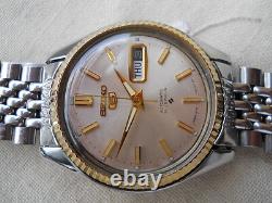 New Old Stock, 1968 Superb Seiko President, Auto 21 Jewels, Gold/ss, Serviced