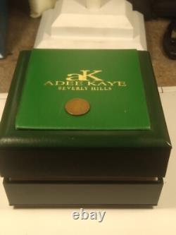 New Old Stock Adee Kaye AK4004-M Mens Automatic Watch with Wind Indicator