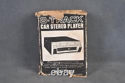 New Old Stock Audiovox 8-Track Car Stereo Player NOS in Box 8 track C-902A