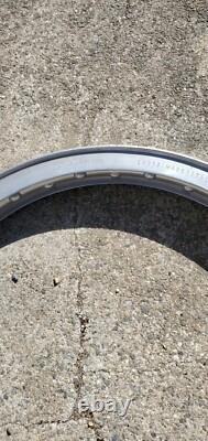 New Old Stock BORRANI WM2-21 36 spoke RECORD CROSS / Made in Italy Un-Drilled