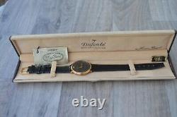 New Old Stock DUFONTE LUCIEN PICCARD Vintage Diamond Watch 32mm case GUARANTEE