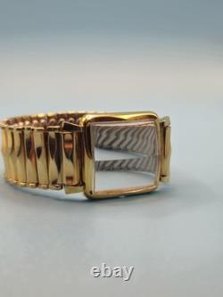 New Old Stock Elgin Deluxe Men's Mechanical Watch 10K Gold Filled, Vint. Working