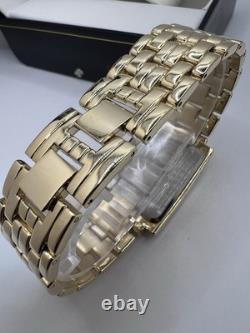 New Old Stock Gruen Diamond Gold Tone Tank Men's Watch