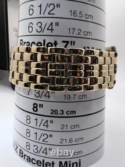 New Old Stock Gruen Diamond Gold Tone Tank Men's Watch