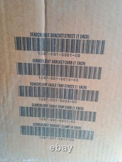 New Old Stock HMMWV Searchlight Bracket Kit With Misc Parts / Hardware