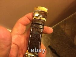 New Old Stock Invicta Swiss Transatlantic 1st Gen Dual Movement Reverso Ostrich