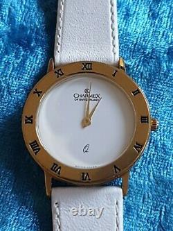 New Old Stock Ladies Gold Plated CHARMEX OF SWITZERLAND Quartz Wristwatch