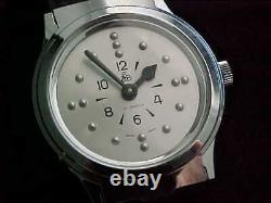 New Old Stock Man's Braille Watch American Foundation For The Blind 17J