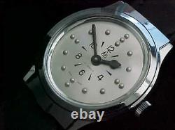 New Old Stock Man's Braille Watch American Foundation For The Blind 17J