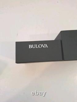 New Old Stock Men's Bulova 2 Tone Watch Double Platinum 98A150-New Battery