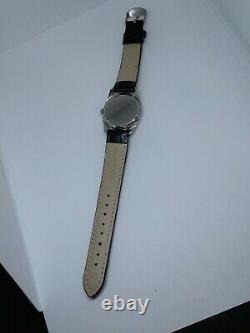 New Old Stock Mens Lucien Piccard Stainless Steel Manual Wind Watch! 1960s