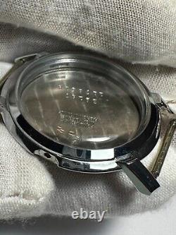 New Old Stock Movado Men's Stainless Steel Wristwatch Case 38167 Fab. Suisse