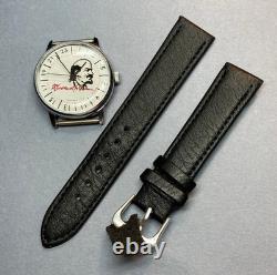 New Old Stock (NOS) 1980 Raketa Lenin 24-Hour Polar Wristwatch PChZ