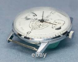 New Old Stock (NOS) Vintage 1990 Raketa KGB-Themed Wristwatch Petrodvorts New Old Stock (NOS) Vintage 1990 Raketa KGB-Themed Wristwatch Petrodvorts