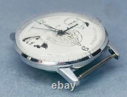 New Old Stock (NOS) Vintage 1990 Raketa KGB-Themed Wristwatch Petrodvorts New Old Stock (NOS) Vintage 1990 Raketa KGB-Themed Wristwatch Petrodvorts