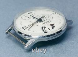 New Old Stock (NOS) Vintage 1990 Raketa KGB-Themed Wristwatch Petrodvorts New Old Stock (NOS) Vintage 1990 Raketa KGB-Themed Wristwatch Petrodvorts