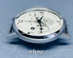 New Old Stock (NOS) Vintage 1990 Raketa KGB-Themed Wristwatch Petrodvorts