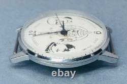 New Old Stock (NOS) Vintage 1990 Raketa KGB-Themed Wristwatch Petrodvorts New Old Stock (NOS) Vintage 1990 Raketa KGB-Themed Wristwatch Petrodvorts