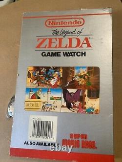 New Old Stock Nelsonic Unused Nintendo Red Legend of Zelda Game Watch