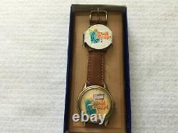 New Old Stock Nestle Crunch and Basketball Slam Dunk Quartz Watch by Fossil
